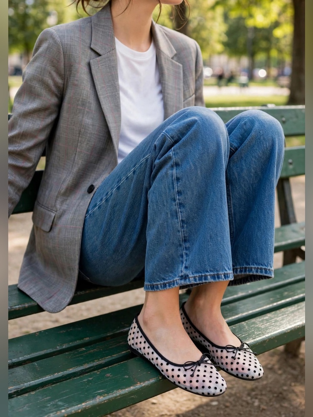 New No Boundaries Women’s Mesh Ballet Flats
